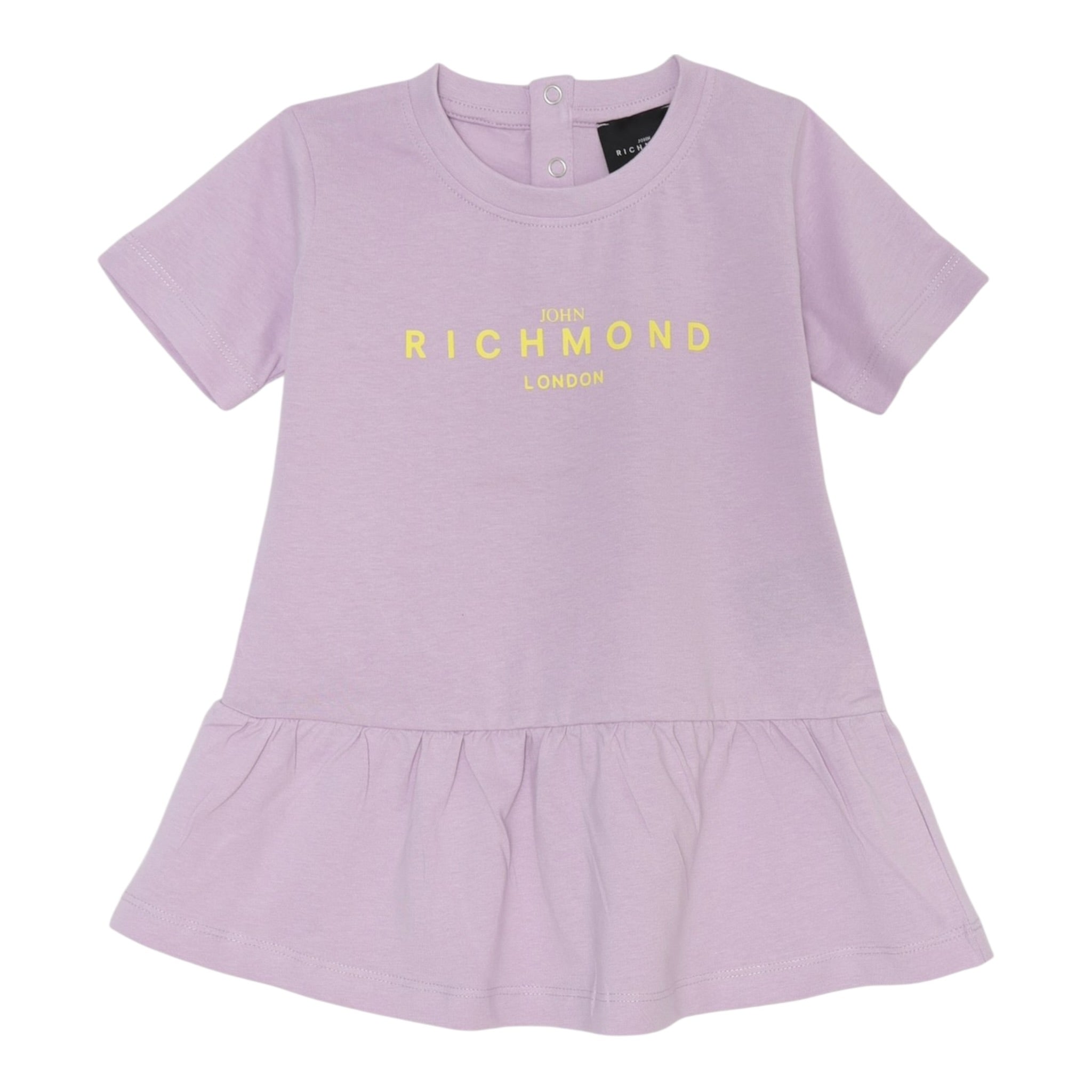 John Richmond Abito tinta unita con Stampa Lilla per Neonata RIP25005VEXXX LILLA JOHN RICHMOND 