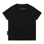 John Richmond T-Shirt Girocollo tinta unita con Stampa Nero per Neonato RIP25014TSXXXX NERO JOHN RICHMOND 