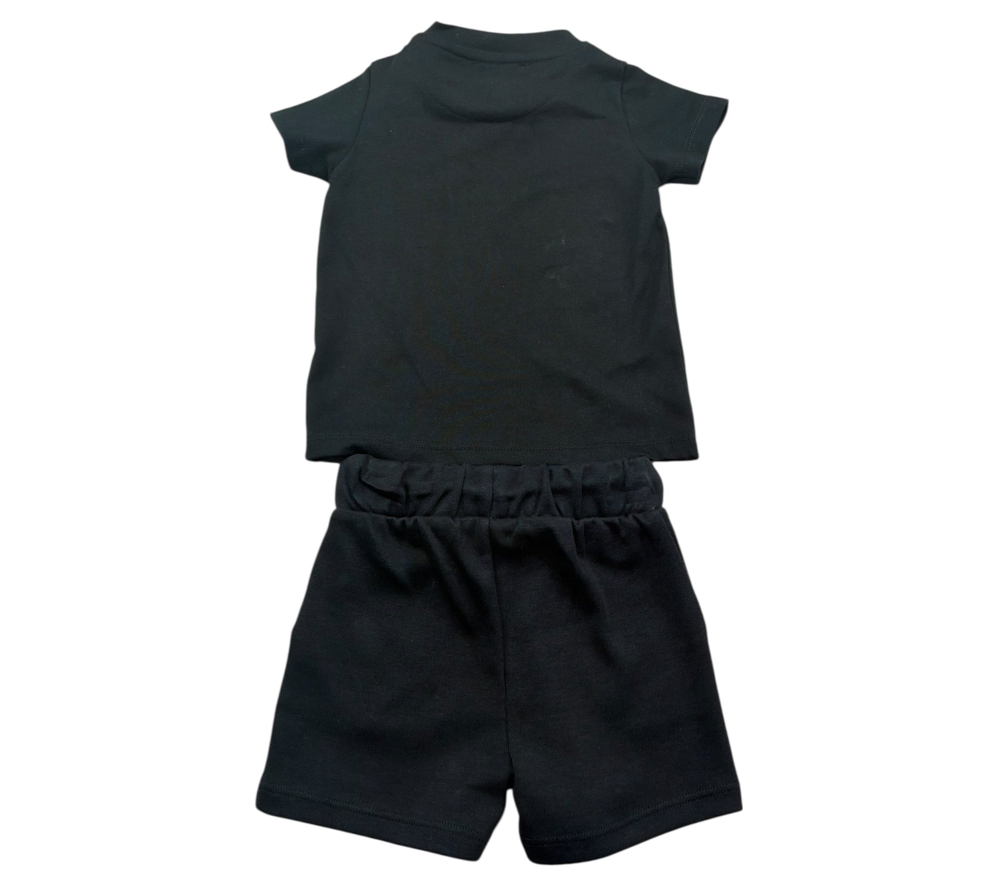 John Richmond Completo 2 Pezzi Canotta-Bermuda Tinta Unita per Neonato RIP26006CJ NERO JOHN RICHMOND 