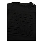 John Richmond T-Shirt Girocollo Tinta Unita con Logo per Neonato RIP26015TS NERO JOHN RICHMOND 