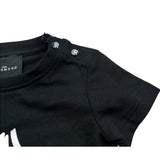 John Richmond T-Shirt Girocollo Tinta Unita con Stampa per Neonato RIP26055TS NERO JOHN RICHMOND 