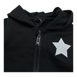 John Richmond Felpa con Zip E Cappuccio Tinta Unita per Neonata RIP26129FE NERO JOHN RICHMOND 