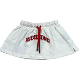 John Richmond Gonna Tinta Unita con Elastico In Vita per Neonata RIP26135GO BIANCO JOHN RICHMOND 