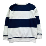 Trussardi Felpa Chiusa Bicolore con Stampa per Bambino TBP26153FE PANNA/BLU TRUSSARDI 