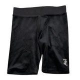 leggins tinta unita modello ciclista in velluto EIEOEO NERO JUICY COUTURE 