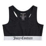 Juicy Couture Set 2 Top Tinta Unita con Stampa per Bambina JBX5826 NERO JUICY COUTURE 