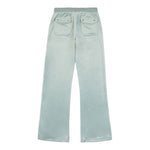 Juicy Couture Pantalone In Velluto Tinta Unita per Bambina JBX6490 VERDE ACQUA JUICY COUTURE 