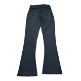 Juicy Couture Leggins Modello A Zampa Tinta Unita con Stampa per Bambina JBX6738 NERO JUICY COUTURE 