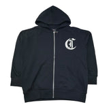 Just Cavalli Felpa con Zip E Cappuccio Tinta Unita con Logo per Bambino JBP26008FE NERO JUST CAVALLI 