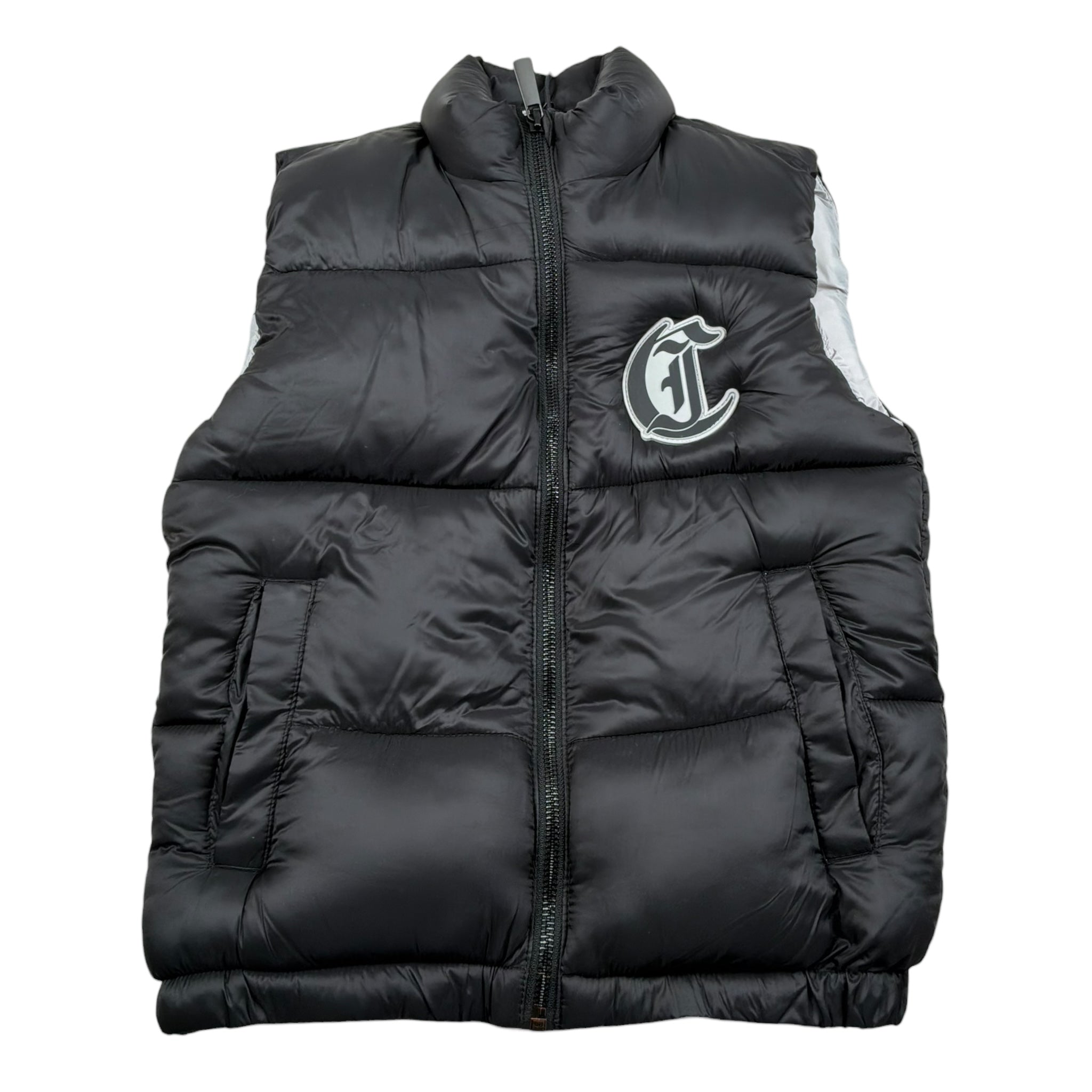 Just Cavalli Giubbino Smanicato Tinta Unita per Bambino JBP26013PI NERO JUST CAVALLI 