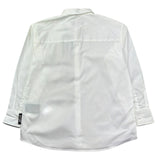 Just Cavalli Camicia Manica Lunga Tinta Unita Conlogo per Bambino JBP26034CA BIANCO JUST CAVALLI 
