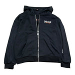 Just Cavalli Felpa Tinta Unita con Zip E Cappuccio per Bambino JBP26148FE NERO JUST CAVALLI 