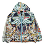 Just Cavalli Giubbino Stampa Fantasia con Cappuccio per Bambino JBP26181KW MULTICOLOR JUST CAVALLI 