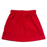 Just Cavalli Gonna Tinta Unita con Logo per Bambina JGP26022GO ROSSO JUST CAVALLI 