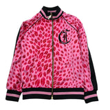Just Cavalli Felpa con Zip Stampa Fantasia Baci per Bambina JGP26050FE ROSA JUST CAVALLI 