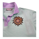 Just Cavalli Polo Mezza Manica Tinta Unita con Colletto per Bambina JGP26077PO VERDE ACQUA JUST CAVALLI 