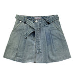 Just Cavalli Gonna In Denim Tinta Unita con Cintura per Bambina JGP26118GO AZZURRO JUST CAVALLI 