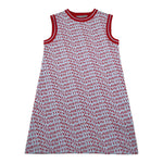 Just Cavalli Abito Giromanica Tinta Unita con Stampe Logo per Bambina JGP26154VE BIANCO JUST CAVALLI 