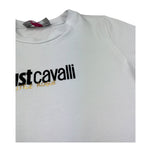 Just Cavalli Abito Mezza Manica Bicolore con Logo per Bambina JGP26161VE BIANCO/NERO JUST CAVALLI 
