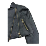 Just Cavalli Chiodo In Ecopelle Tinta Unita per Bambina JGP26167GB NERO JUST CAVALLI 