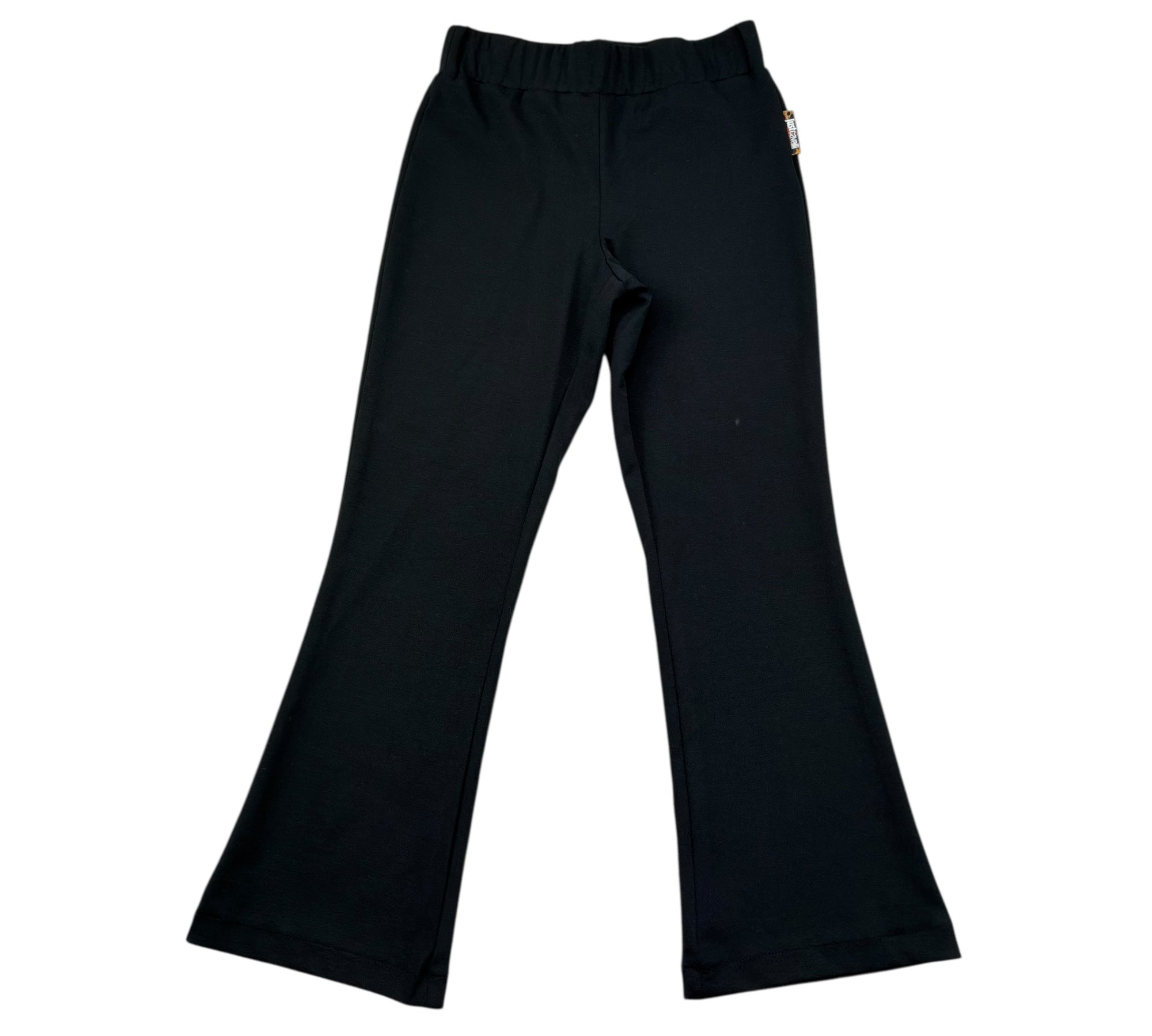 Just Cavalli Pantalone Tinta Unita Modello Zampa per Bambina JGP26170PA NERO JUST CAVALLI 