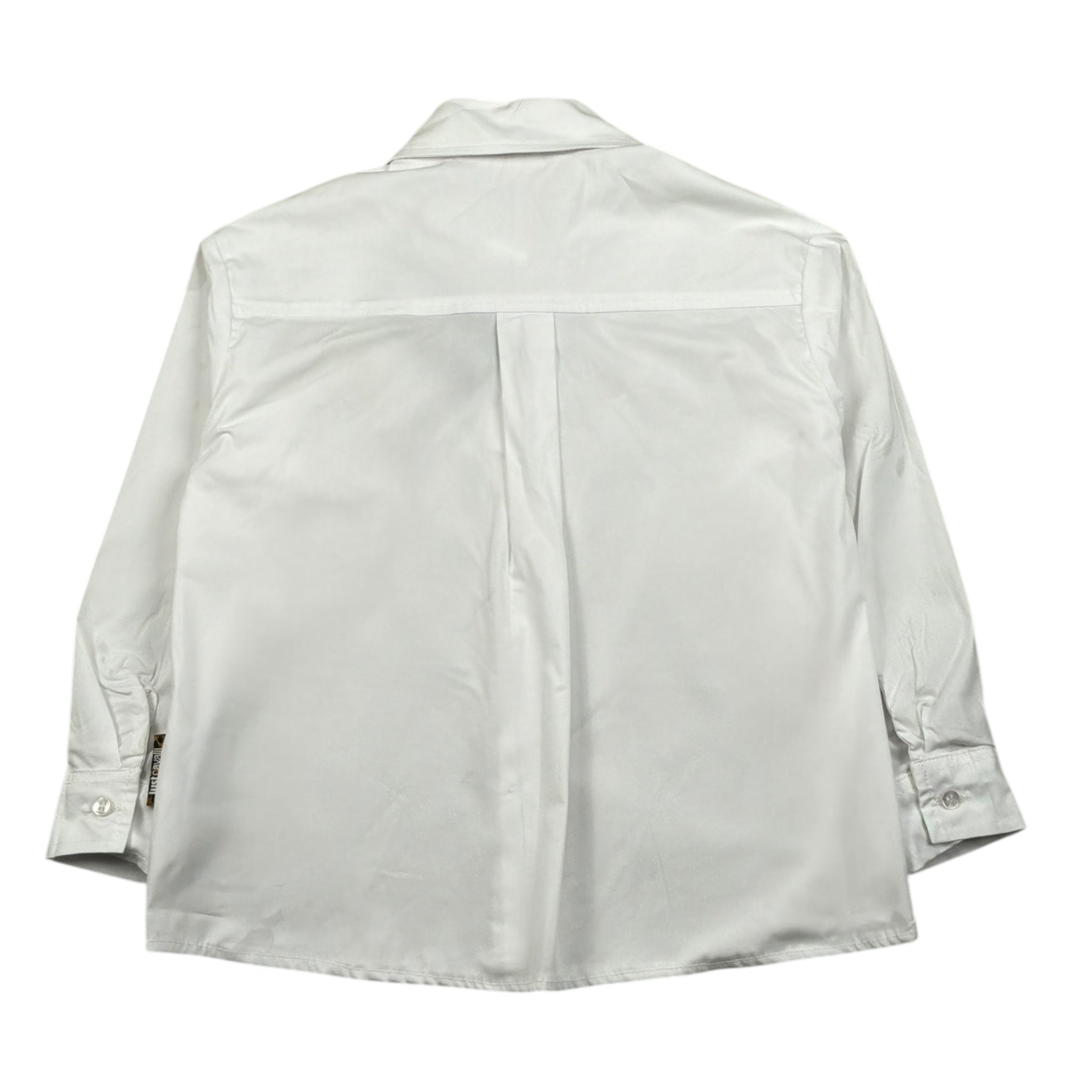 Just Cavalli Camicia Manica Lunga Tinta Unita con Ricamo per Bambina JGP26172CA BIANCO JUST CAVALLI 