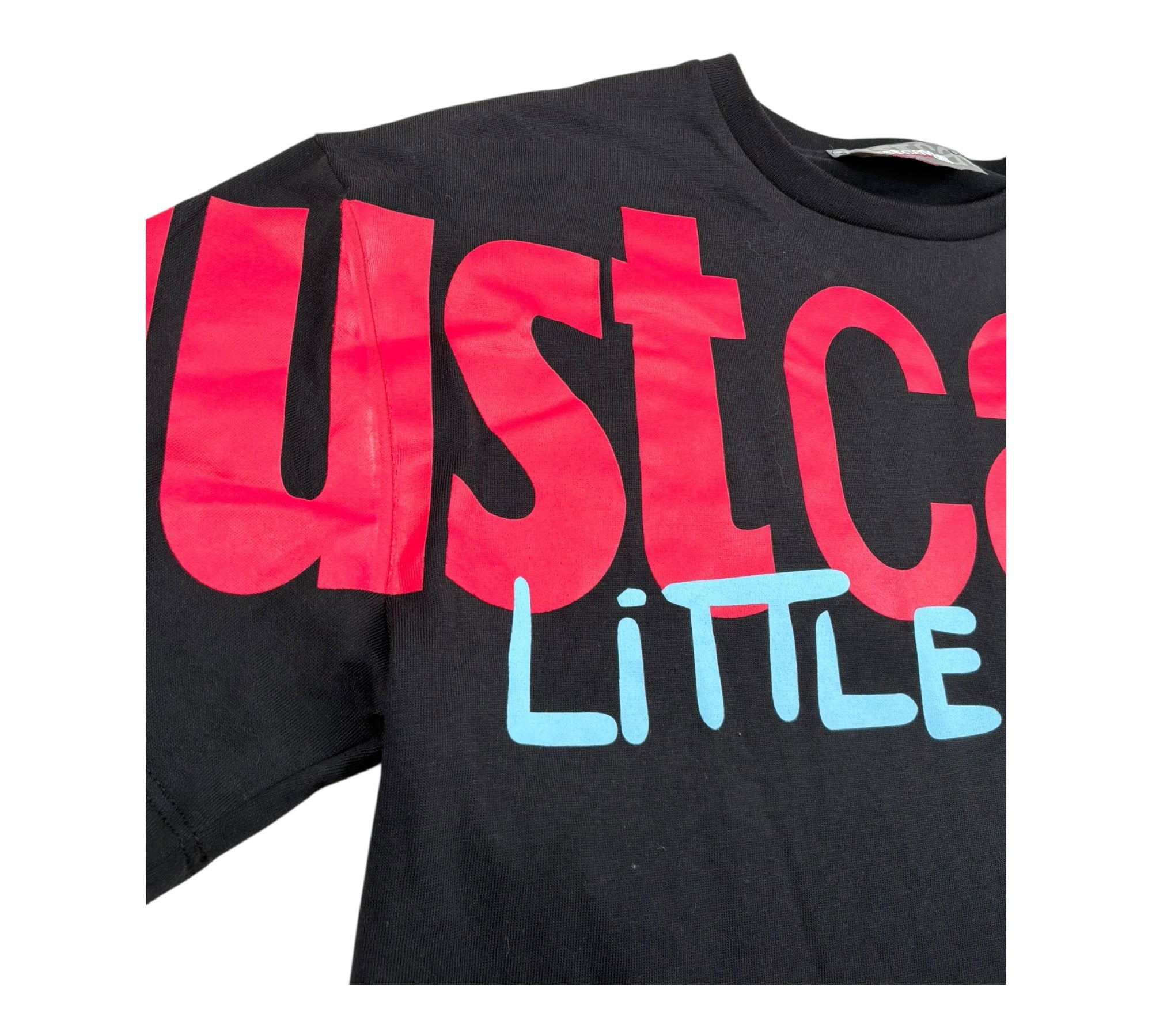 Just Cavalli T-Shirts Girocollo Tinta Unita con Stampa per Bambina JGP26242TS NERO JUST CAVALLI 