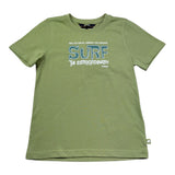 K-Way T-Shirt Girocollo Tinta Unita con Stampa per Bambino K11711W VERDE K-WAY 