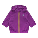K-Way Giubbino Tinta Unita con Zip E Cappuccio per Neonata K2137XW VIOLA K-WAY 