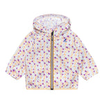 K-Way Giubbino Tinta Unita con Zip E Cappuccio per Neonata K2137YW BIANCO K-WAY 