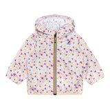 K-Way Giubbino Tinta Unita con Zip E Cappuccio per Neonata K2137YW BIANCO K-WAY 