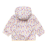 K-Way Giubbino Tinta Unita con Zip E Cappuccio per Neonata K2137YW BIANCO K-WAY 