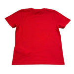 K-Way T-Shirt Girocollo Tinta Unita con Stampa per Bambino K21457W ROSSO K-WAY 