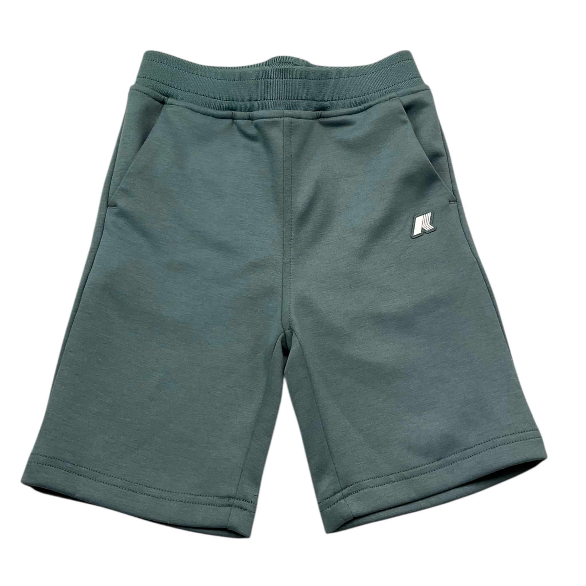 K-Way Bermuda Tuta Tinta Unita per Bambino K31411WX VERDE K-WAY 