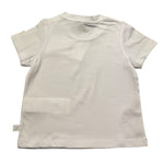 K-Way T-Shirt Girocollo Tinta Unita con Logo per Neonata K4125NW BIANCO K-WAY 