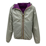 K-Way Giubbino Reversibile Bicolore per Bambina K41337W BEIGE/VIOLA K-WAY 