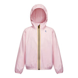 K-Way Giubbino Tinta Unita con Zip E Cappuccio per Bambina K61336E ROSA K-WAY 
