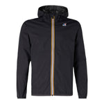 K-Way Giubbino Tinta Unita con Cappuccio per Bambino K61336WOXXXX NERO K-WAY 