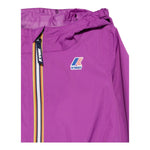 K-Way Giubbino Tinta Unita con Cappuccio per Bambina K61336WW VIOLA K-WAY 