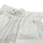 Kaos Short Tinta Unita con Elastico In Vita per Bambina KS193 BIANCO KAOS 