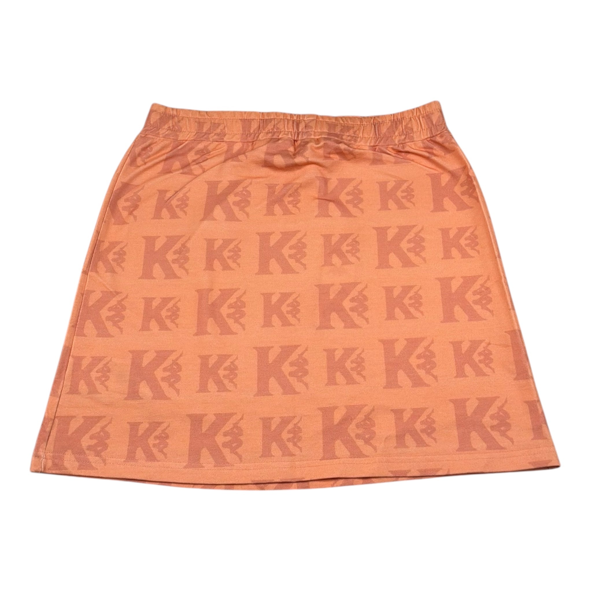 Kappa Gonna Tinta Unita Logata per Bambina 3746GF00033 PESCA KAPPA 