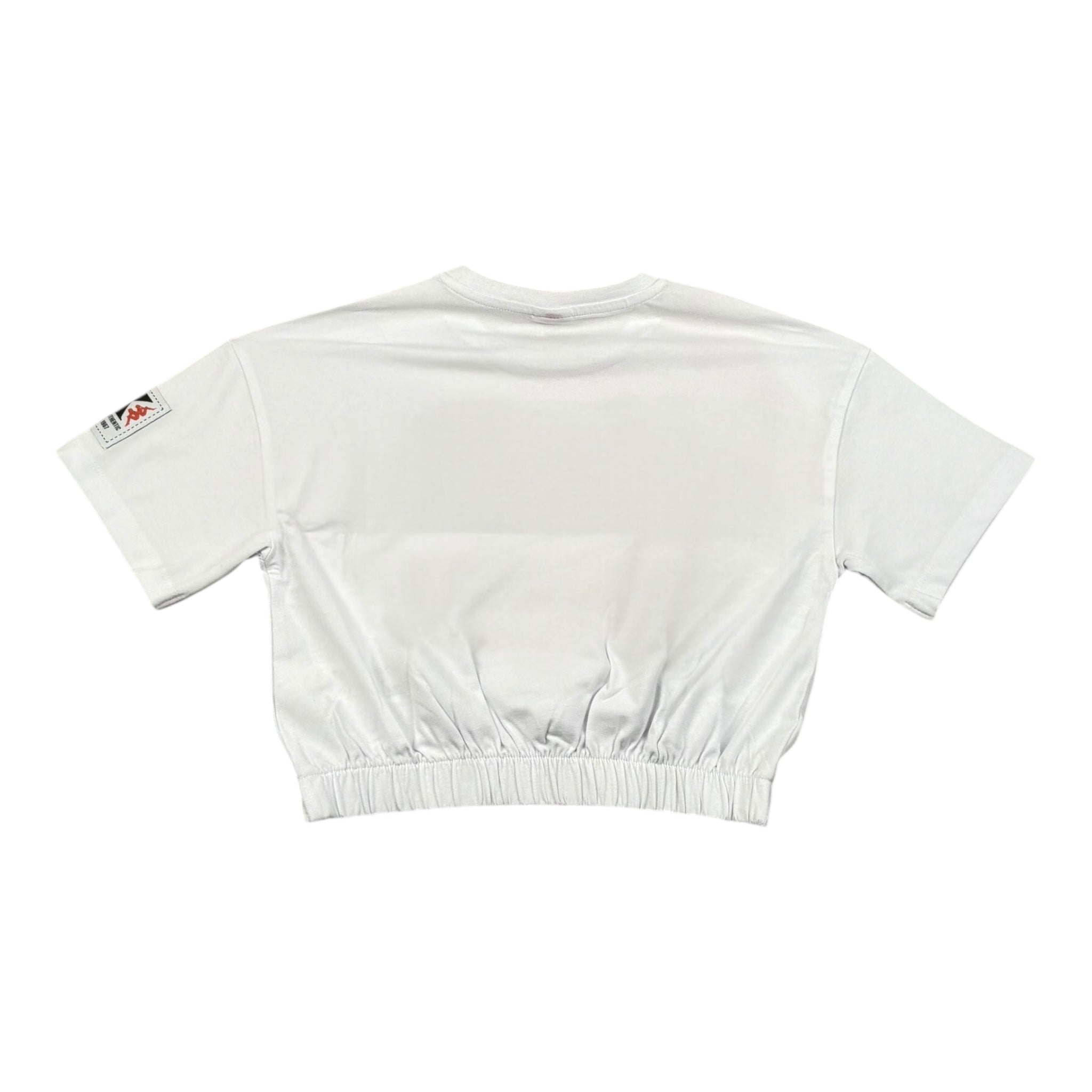 Kappa T-Shirt Girocollo Tinta Unita con Stampa per Bambina 3746MY00032 BIANCO KAPPA 