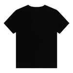 Karl Lagerfeld T-Shirt Girocollo tinta unita con Logo Nero per Bambino Z30055 NERO KARL LAGERFELD 