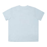 Kenzo T-Shirt Girocollo Tinta Unita con Stampa per Neonato K60977 AZZURRO KENZO 