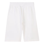Kenzo Bermuda In Felpa Tinta Unita con Logo per Bambino K60995 PANNA KENZO 