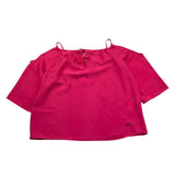 Kocca Camicia Mezza Manica Tinta Unita per Bambina FRUIT FUXIA Kocca 