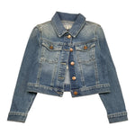 Kocca Giubbino In Denim Tinta Unita per Bambina P21JGB85165AAUNO201 BLU Kocca 