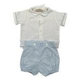 La Stupenderia Completo 2 Pezzi Camicia Body-Coulotte per Neonato TBCT53 PANNA LA STUPENDERIA 