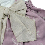 La Stupenderia Completo 2 Pezzi Body-Salopette Bicolore per Neonata TBCT544 BIANCO/ROSA LA STUPENDERIA 