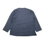 La Stupenderia Camicia Tinta Unita con Manica Lunga per Bambino TCCM75 BLU LA STUPENDERIA 